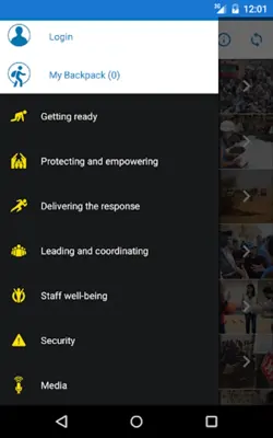 Emergency Handbook android App screenshot 2