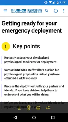 Emergency Handbook android App screenshot 8